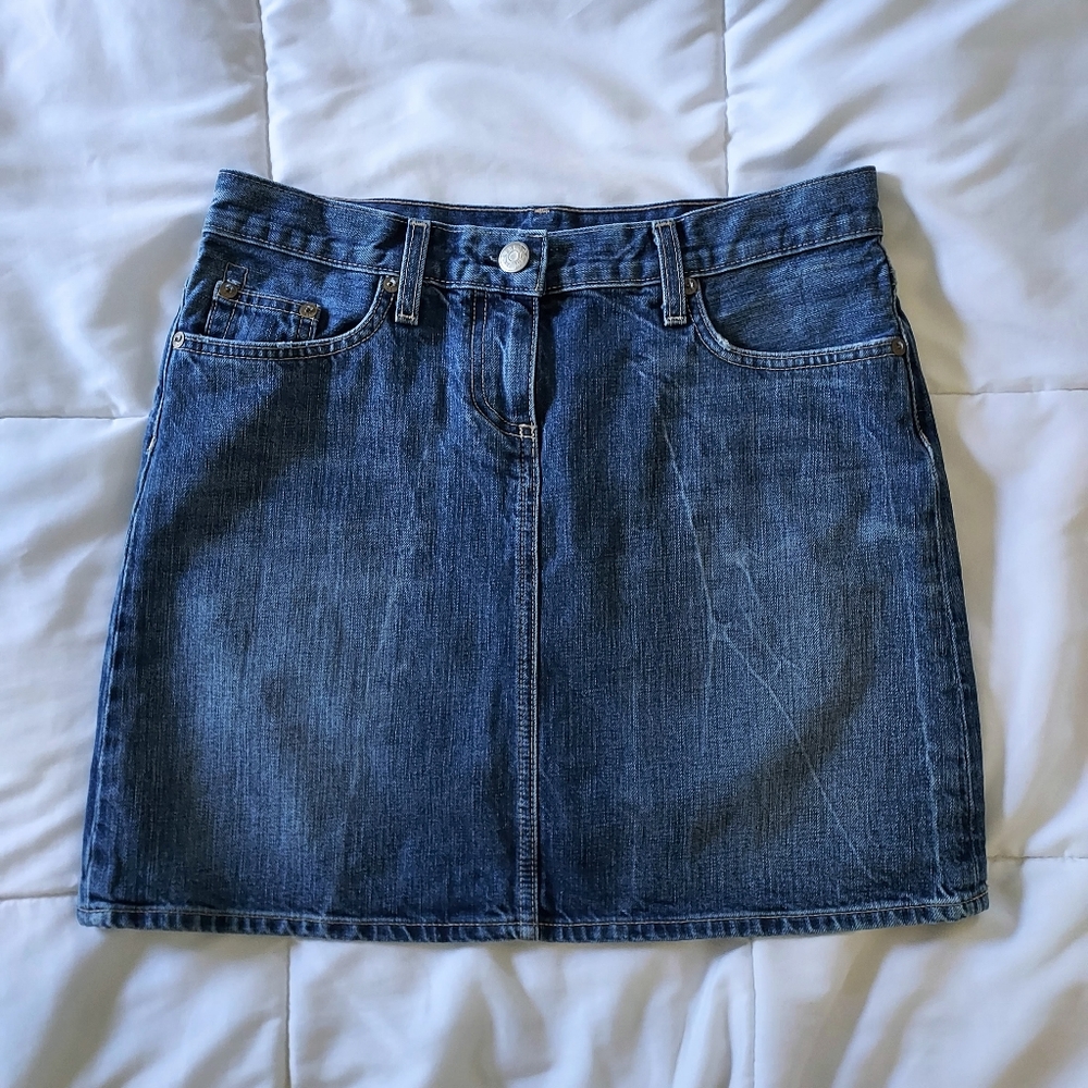 J. Crew Denim Skirt size S (blue)